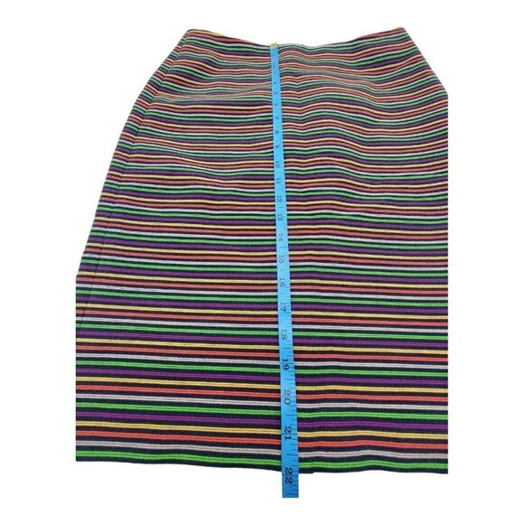 Talbots Skirt Womens Size 4 Multicolored  pencil Casual Rainbow Party Career - Picture 2 of 7